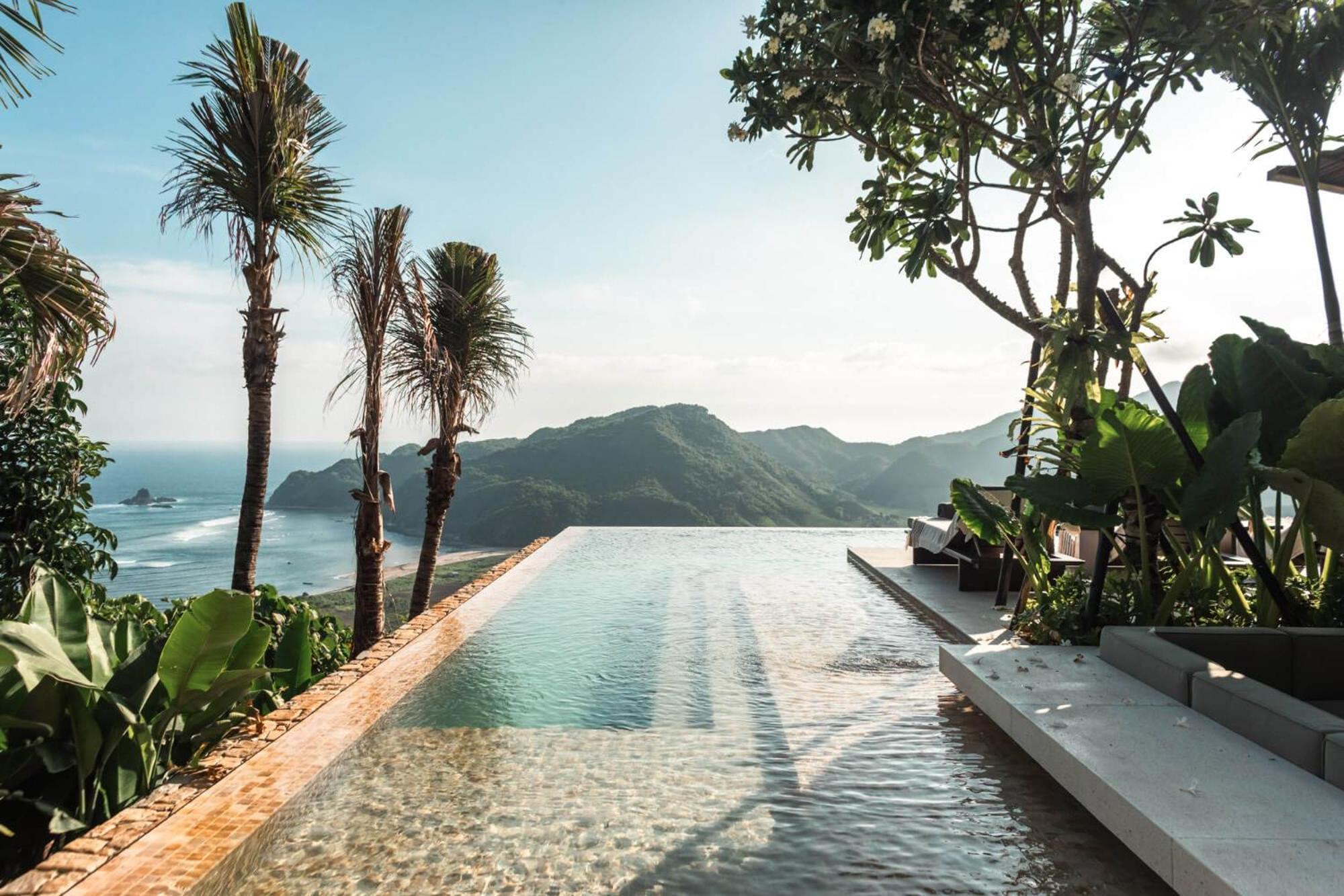 Hotel Tampah Hills Selong Belanak Exterior foto