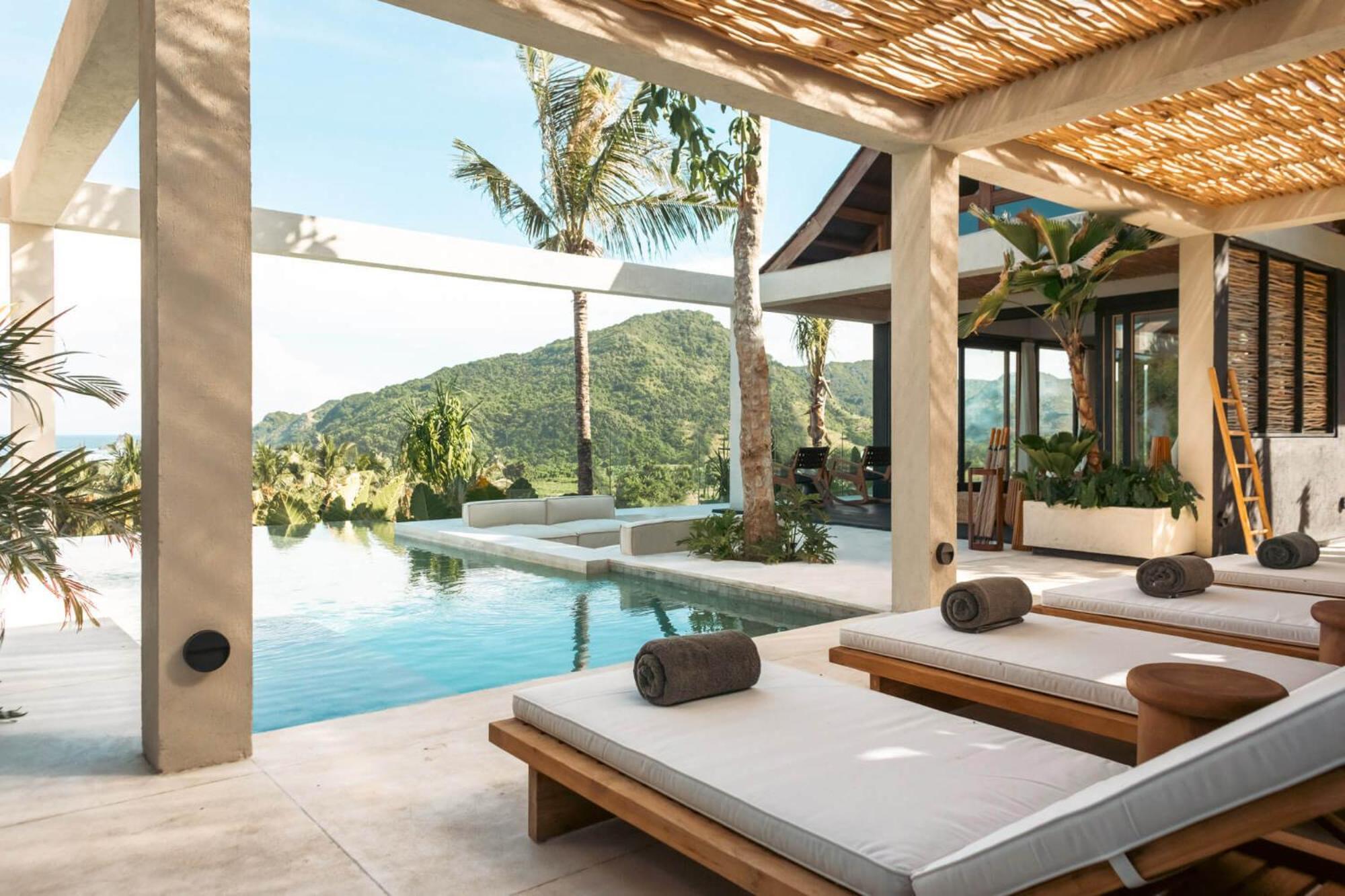 Hotel Tampah Hills Selong Belanak Exterior foto