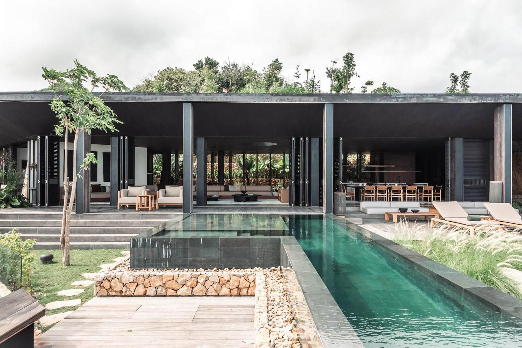 Hotel Tampah Hills Selong Belanak Exterior foto