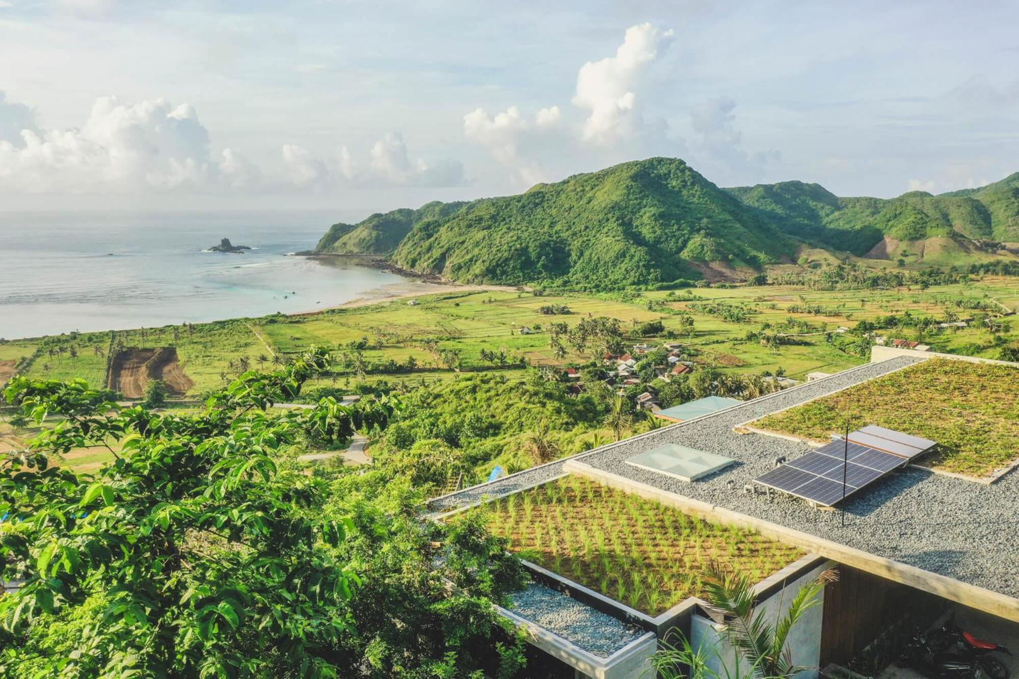Hotel Tampah Hills Selong Belanak Exterior foto